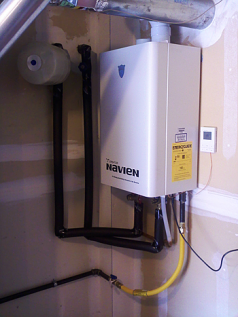 navien tankless water heater installation in The Colony Texas
